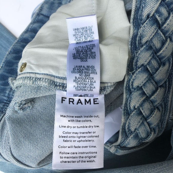 ⭐️HP🧜‍♀️ Frame LeCrop Mini Bootcut Jeans NWT sz27 - Picture 10 of 10